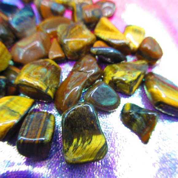 Tiger Eye Tumbled 3 Ounce Grid Set - Picture 5 of 6